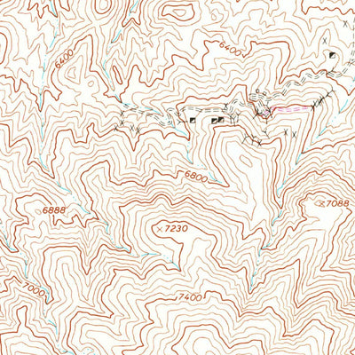 United States Geological Survey Mable Mountain, NV (1967, 24000-Scale) digital map