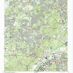 United States Geological Survey Mableton, GA (1992, 24000-Scale) digital map