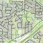 United States Geological Survey Mableton, GA (1992, 24000-Scale) digital map