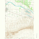 United States Geological Survey Mabton East, WA (1965, 24000-Scale) digital map