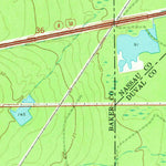 United States Geological Survey Macclenny East, FL-GA (1972, 24000-Scale) digital map