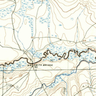 United States Geological Survey Macclenny, FL-GA (1917, 62500-Scale) digital map