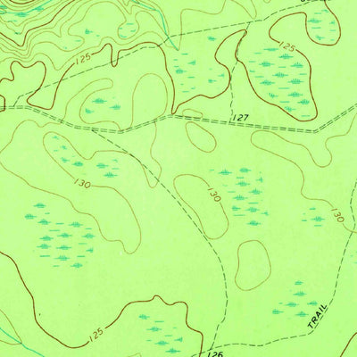 United States Geological Survey Macclenny NW, GA-FL (1972, 24000-Scale) digital map