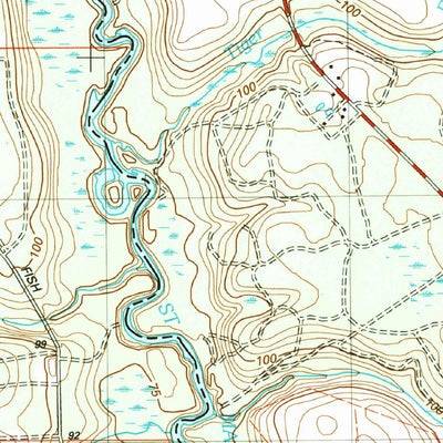 United States Geological Survey Macclenny NW, GA-FL (2006, 24000-Scale) digital map