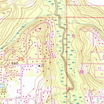 United States Geological Survey Macclenny West, FL-GA (1972, 24000-Scale) digital map