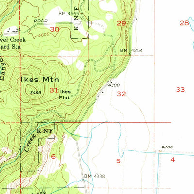 United States Geological Survey Macdoel, CA (1954, 62500-Scale) digital map
