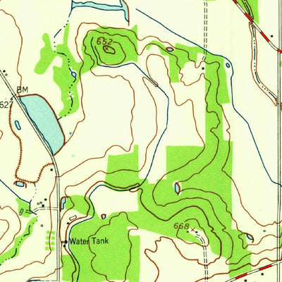 United States Geological Survey Macdona, TX (1953, 24000-Scale) digital map