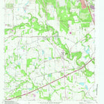 United States Geological Survey Macdona, TX (1967, 24000-Scale) digital map
