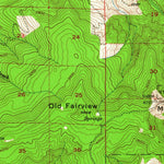 United States Geological Survey Mace Mountain, OR (1955, 62500-Scale) digital map