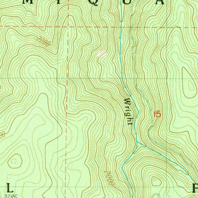 United States Geological Survey Mace Mountain, OR (1989, 24000-Scale) digital map
