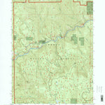 United States Geological Survey Mace Mountain, OR (1997, 24000-Scale) digital map