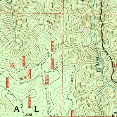 United States Geological Survey Mace Mountain, OR (1997, 24000-Scale) digital map