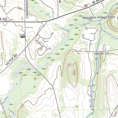 United States Geological Survey Macedon, NY (2023, 24000-Scale) digital map