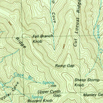 United States Geological Survey Macedonia, GA-NC (1988, 24000-Scale) digital map