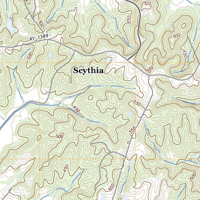 United States Geological Survey Maceo, KY (2022, 24000-Scale) digital map