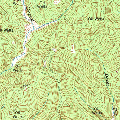 United States Geological Survey Macfarlan, WV (1964, 24000-Scale) digital map