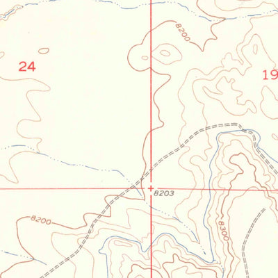 United States Geological Survey Macfarlane Reservoir, CO (1955, 24000-Scale) digital map