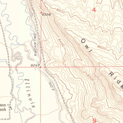United States Geological Survey Macfarlane Reservoir, CO (1955, 24000-Scale) digital map