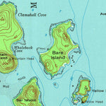 United States Geological Survey Machias Bay, ME (1949, 24000-Scale) digital map