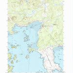 United States Geological Survey Machias Bay, ME (1993, 24000-Scale) digital map