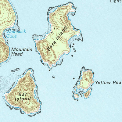 United States Geological Survey Machias Bay, ME (1993, 24000-Scale) digital map