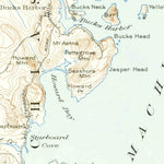 United States Geological Survey Machias, ME (1918, 62500-Scale) digital map
