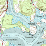 United States Geological Survey Machias, ME (1949, 24000-Scale) digital map