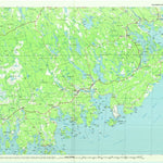 United States Geological Survey Machias, ME (1985, 100000-Scale) digital map