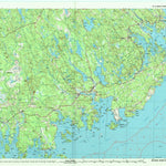 United States Geological Survey Machias, ME (1994, 100000-Scale) digital map
