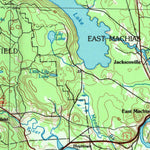United States Geological Survey Machias, ME (1994, 100000-Scale) digital map