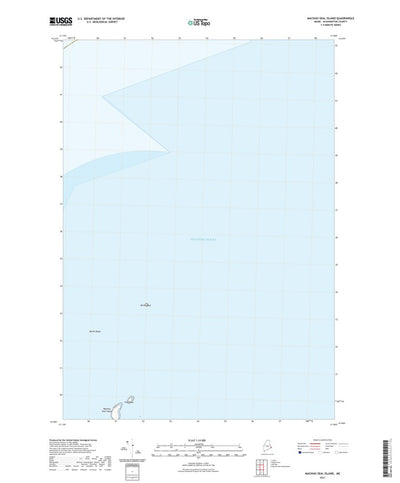 United States Geological Survey Machias Seal Island, ME (2021, 24000-Scale) digital map