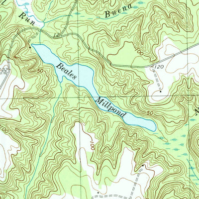 United States Geological Survey Machodoc, VA (1968, 24000-Scale) digital map