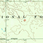 United States Geological Survey Mack Lake, MI (1972, 24000-Scale) digital map