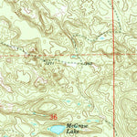 United States Geological Survey Mack Lake, MI (1972, 24000-Scale) digital map