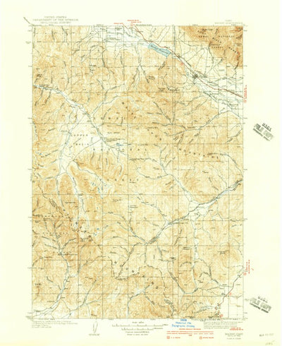 United States Geological Survey Mackay, ID (1940, 62500-Scale) digital map