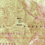 United States Geological Survey Mackay Ranch, MT (1956, 24000-Scale) digital map