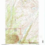 United States Geological Survey Mackay Ranch, MT (1996, 24000-Scale) digital map