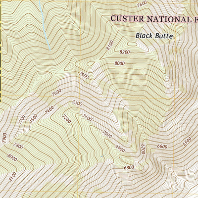 United States Geological Survey Mackay Ranch, MT (2020, 24000-Scale) digital map