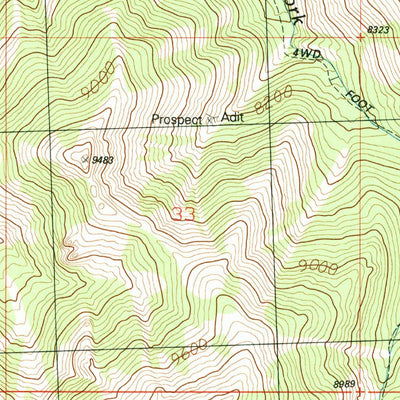 United States Geological Survey Mackay Reservoir, ID (1991, 24000-Scale) digital map