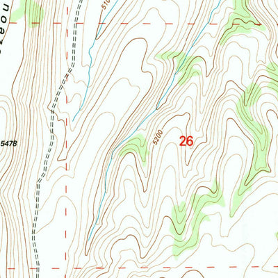 United States Geological Survey Mackey Butte, OR (1992, 24000-Scale) digital map