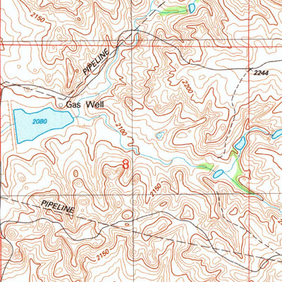 United States Geological Survey Mackie, OK (1989, 24000-Scale) digital map