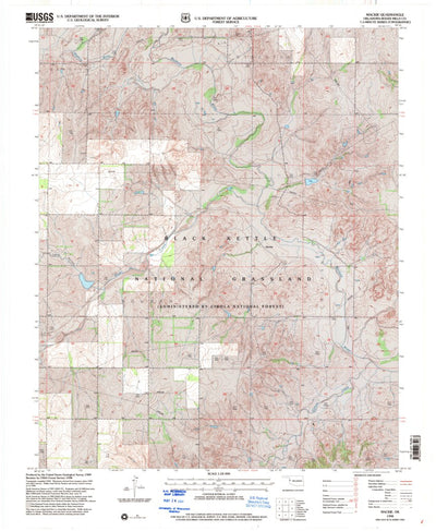 United States Geological Survey Mackie, OK (1998, 24000-Scale) digital map