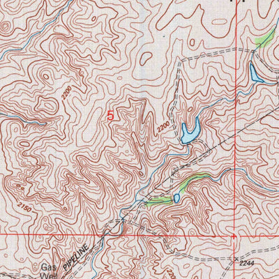 United States Geological Survey Mackie, OK (1998, 24000-Scale) digital map