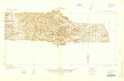 United States Geological Survey Macks Creek, MO (1931, 48000-Scale) digital map