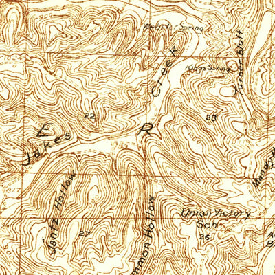 United States Geological Survey Macks Creek, MO (1931, 48000-Scale) digital map