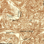 United States Geological Survey Macks Creek, MO (1934, 48000-Scale) digital map