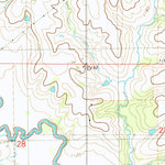United States Geological Survey Macksburg, IA (1983, 24000-Scale) digital map