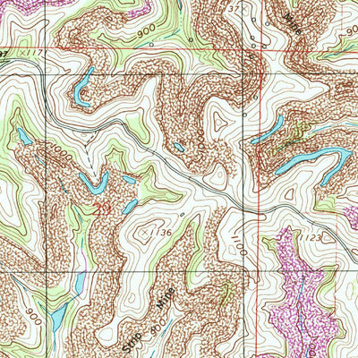 United States Geological Survey Macksburg, OH (1994, 24000-Scale) digital map
