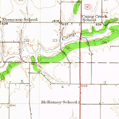 United States Geological Survey Macomb, IL (1912, 62500-Scale) digital map