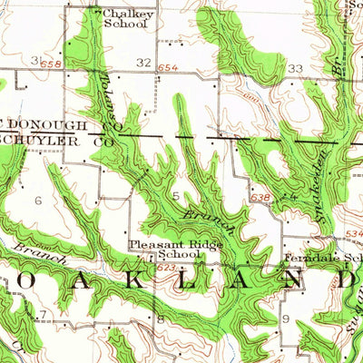 United States Geological Survey Macomb, IL (1912, 62500-Scale) digital map